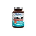 Suplemento de Colágeno Tipo I, II, III con Biotina, Vitamina C, Ácido Hialurónico y Cúrcuma - 90 cápsulas