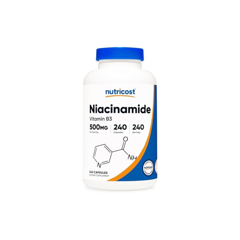 Niacina 500mg ( Vitamina B3 ) Nutricost