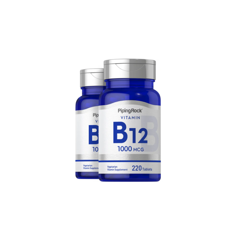 Vitamina B12 1,000mcg ( Metilcobalamina ) Piping Rock