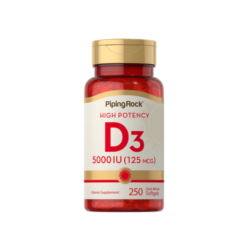 Vitamina D3 5,000 UI Piping Rock