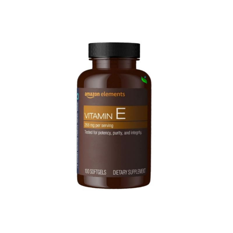 Vitamina E 400UI d-Alfa Tocoferol + d-Gamma + d-Delta + d-Beta Tocoferol Amazon Elements