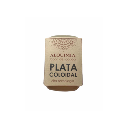 Jabón de Plata Coloidal para rejuvenecimiento y cuidado de la piel.