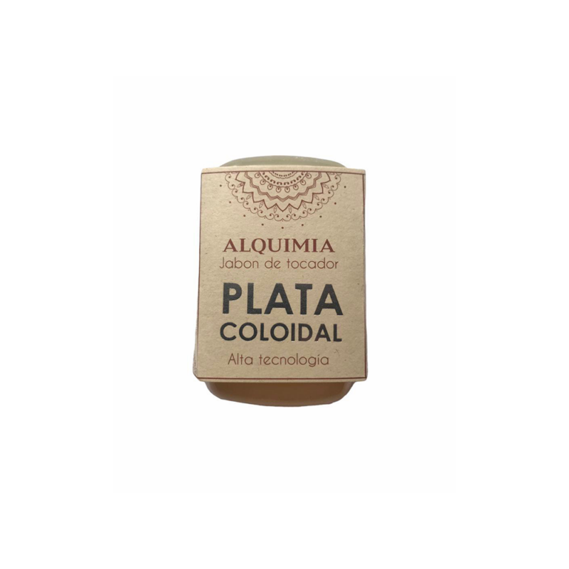 Jabón de Plata Coloidal para rejuvenecimiento y cuidado de la piel.