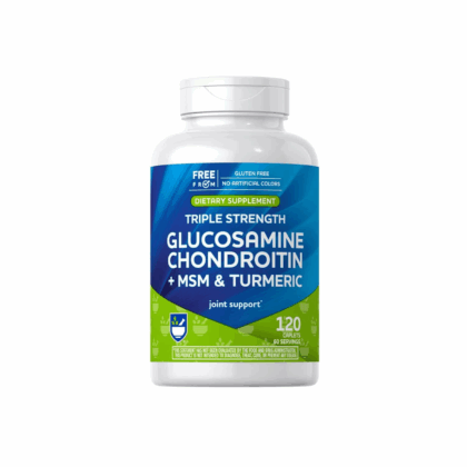 Glucosamina Condroitina MSM con Cúrcuma Rite Aid para articulaciones saludables